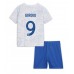 Cheap France Olivier Giroud #9 Away Football Kit Children World Cup 2022 Short Sleeve (+ pants)